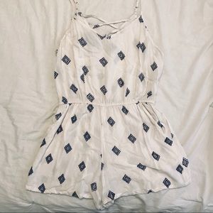 Patterned Romper
